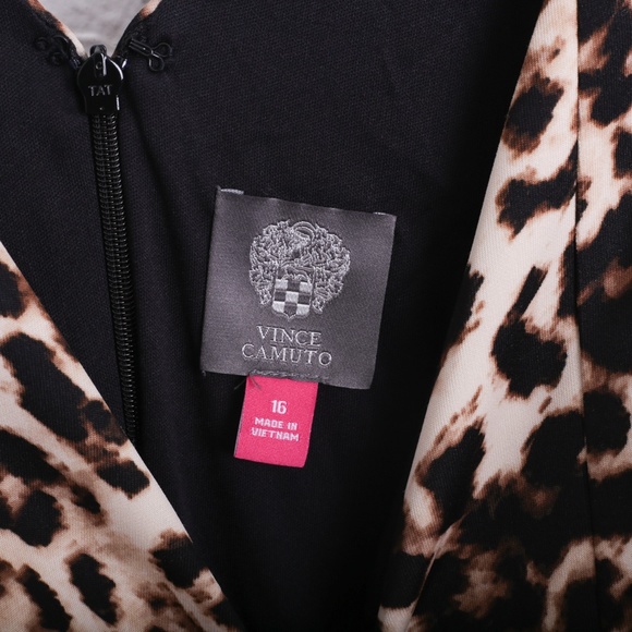 Vince Camuto Animal Print Dress - Picture 5 of 8